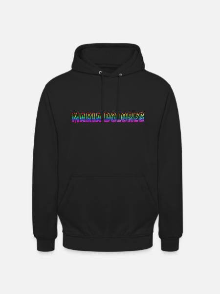 Maria Dolores RS Rainbow - Unisex Hoodie - black