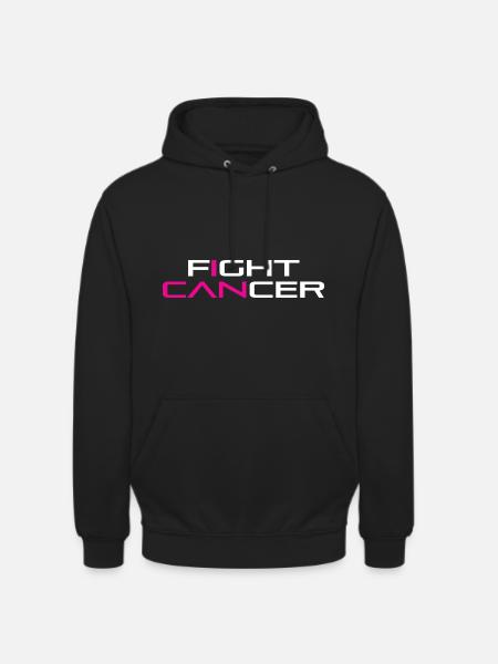 Kampf gegen Krebs - Unisex Hoodie - Schwarz