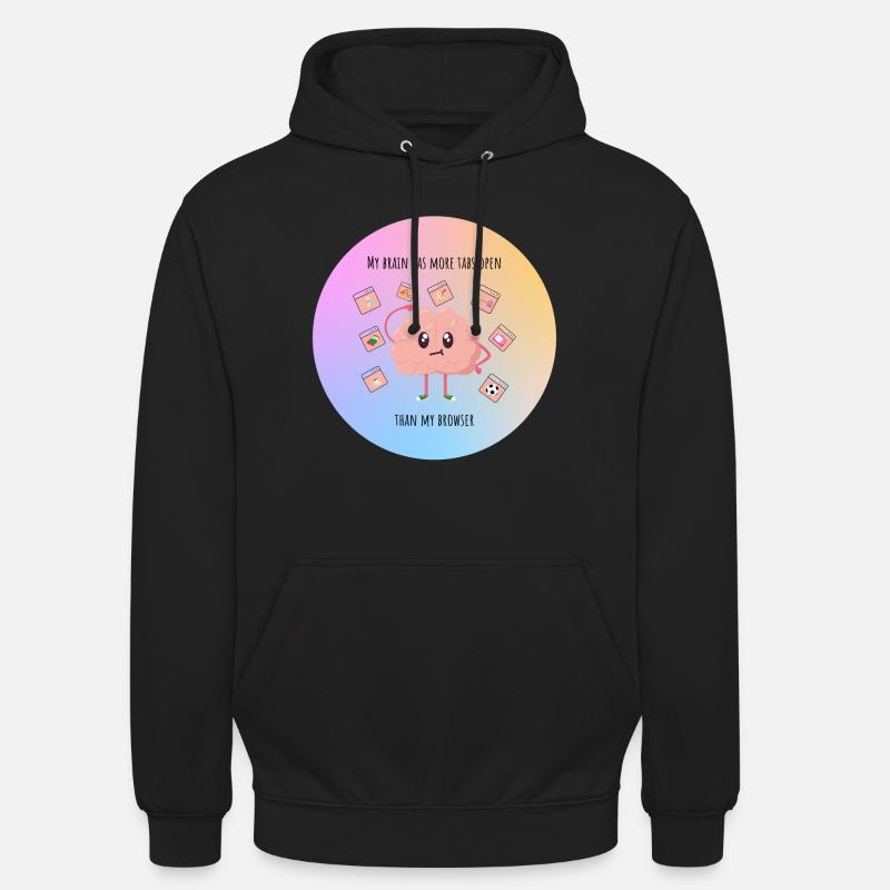 OPEN TABS - Unisex Hoodie - black
