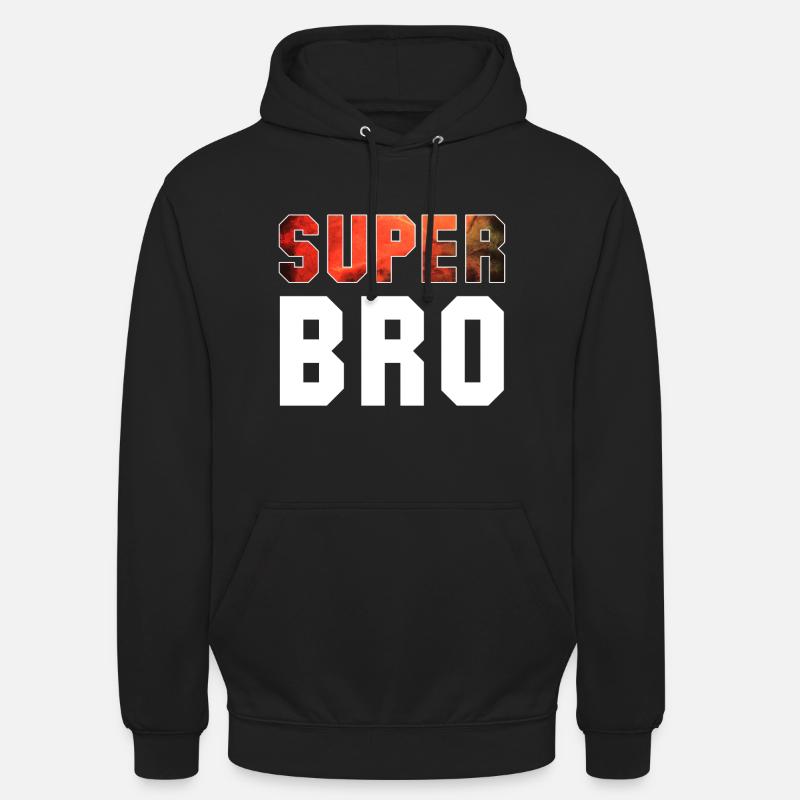 Super frère frère cadeau - Sweat-shirt à capuche unisexe - noir