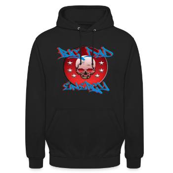 Big Dad - Unisex Hoodie - Schwarz - Vorne - Alina (178cm) & Michal (187cm)