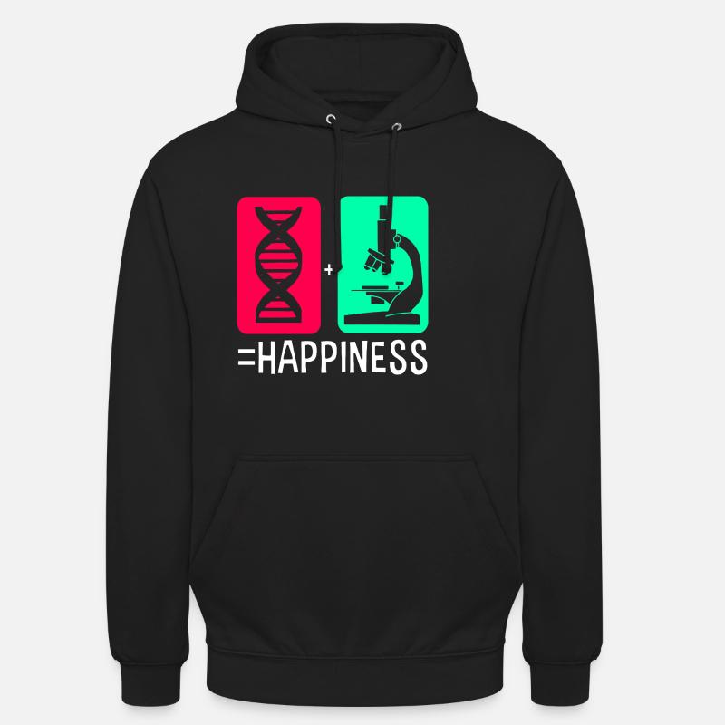 Structural formula molecule - Unisex Hoodie - black
