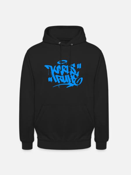 Karlsruhe - Sweat-shirt à capuche unisexe - noir