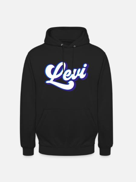 Lévi | Couleurs changeantes - Sweat-shirt à capuche unisexe - noir