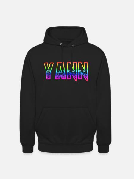 yann rs rainbow - Unisex Hoodie - black