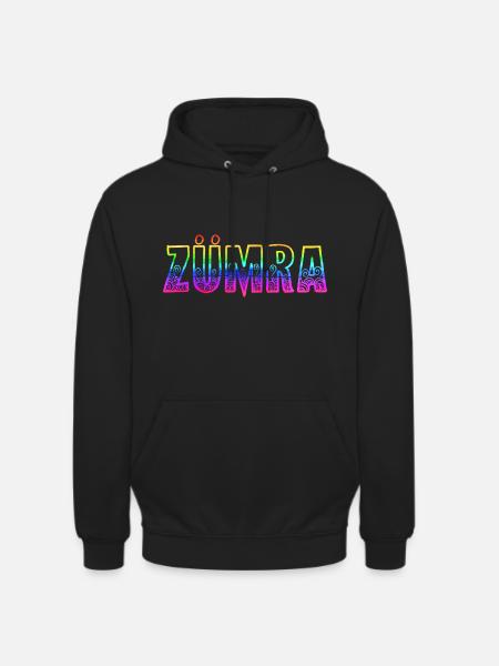 Zümra RS Rainbow - Unisex Hoodie - black