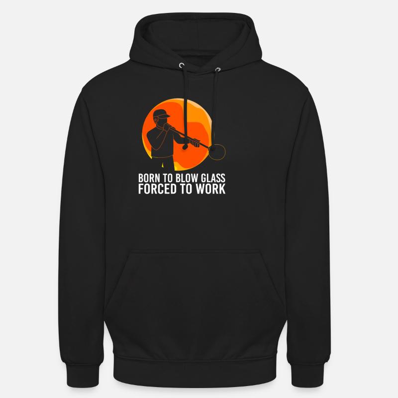 Glasbläser Glas - Unisex Hoodie - Schwarz