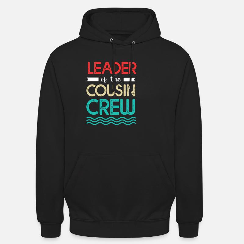 Équipage de cousins - Sweat-shirt à capuche unisexe - noir
