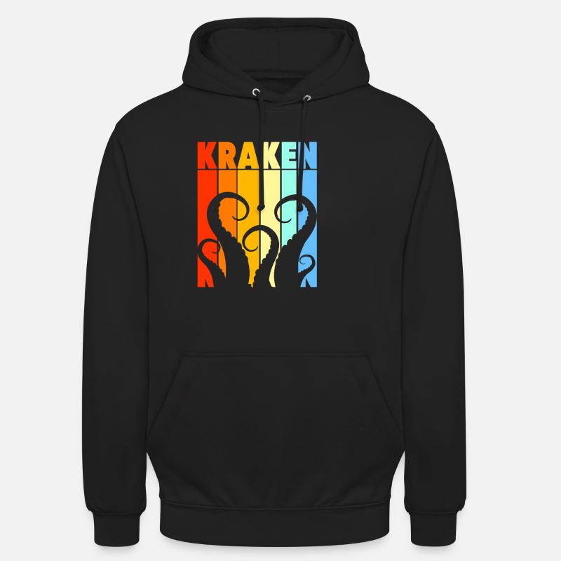 Pieuvre Pieuvre Pieuvre Pieuvre Pieuvre - Sweat-shirt à capuche unisexe - noir