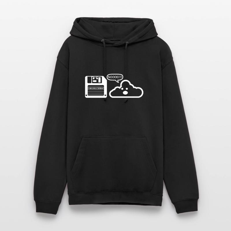Diskette Cloud Programmierer Unisex Hoodie