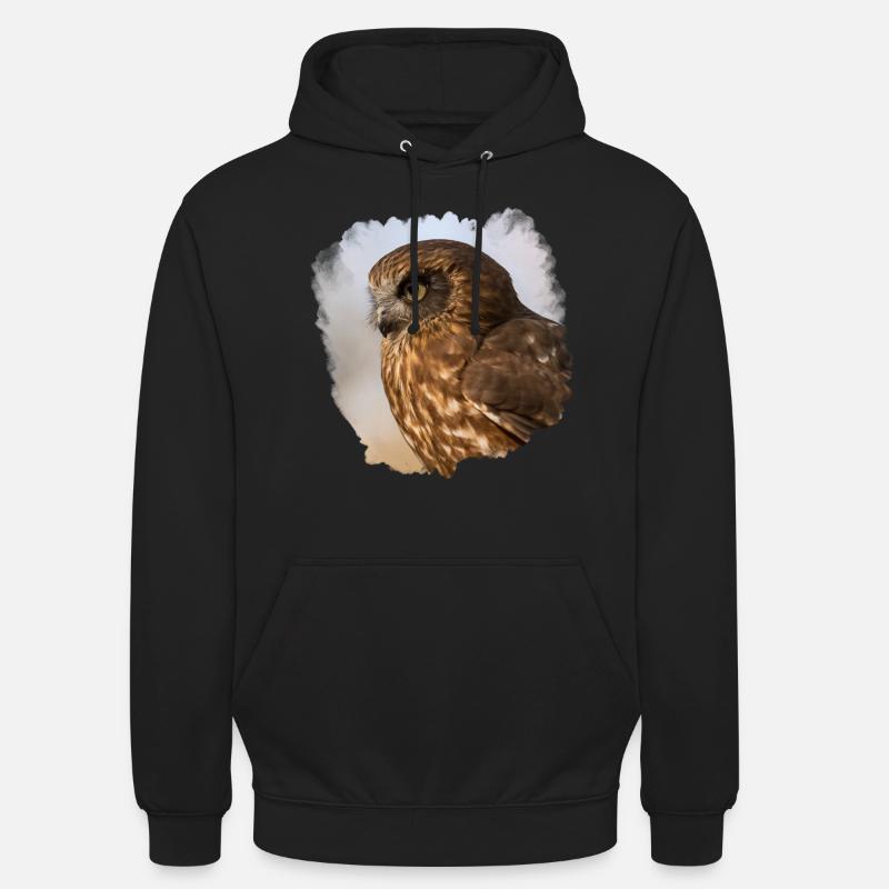 Conception de hibou Sweat-shirt à capuche unisexe