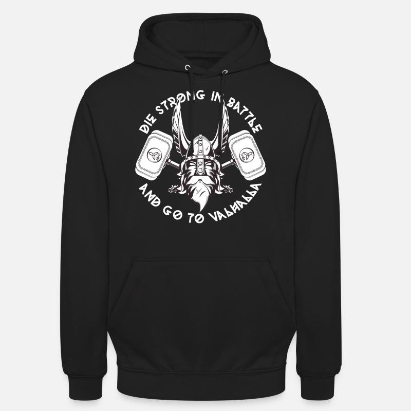 WikingerThor Walhalla - Unisex Hoodie - Schwarz