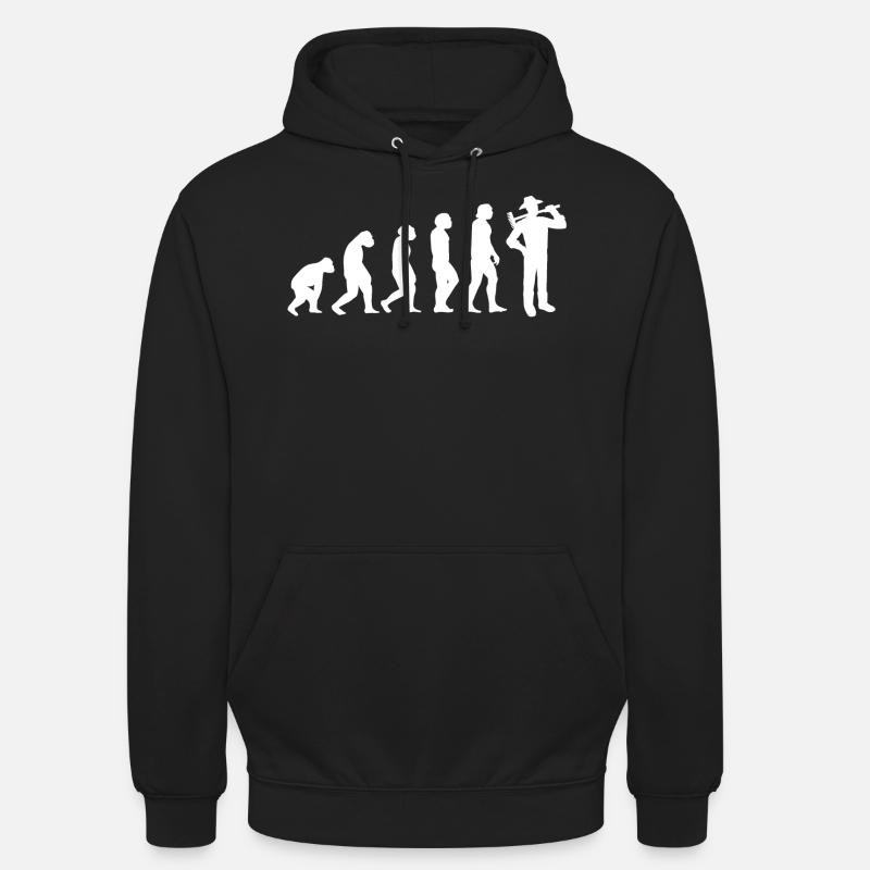 Evolution Jardinier - Sweat-shirt à capuche unisexe - noir