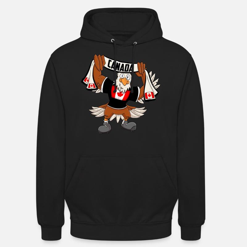 Canada Eagle - Unisex Hoodie - black
