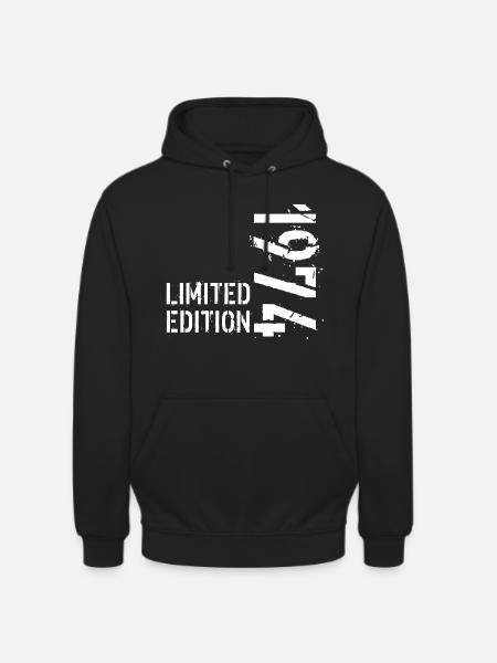 LIMITIERTE AUFLAGE 1974 - Unisex Hoodie - Schwarz