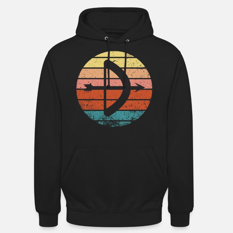 Archery Gift Saying Archery - Unisex Hoodie - black