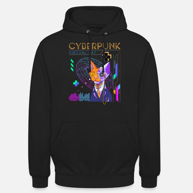 Zukunft Android Technik - Unisex Hoodie - Schwarz