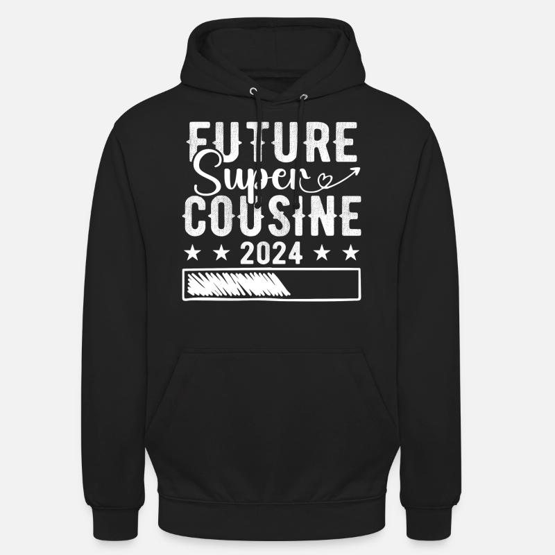 Future Super Cousine 2024 - Sweat-shirt à capuche unisexe - noir