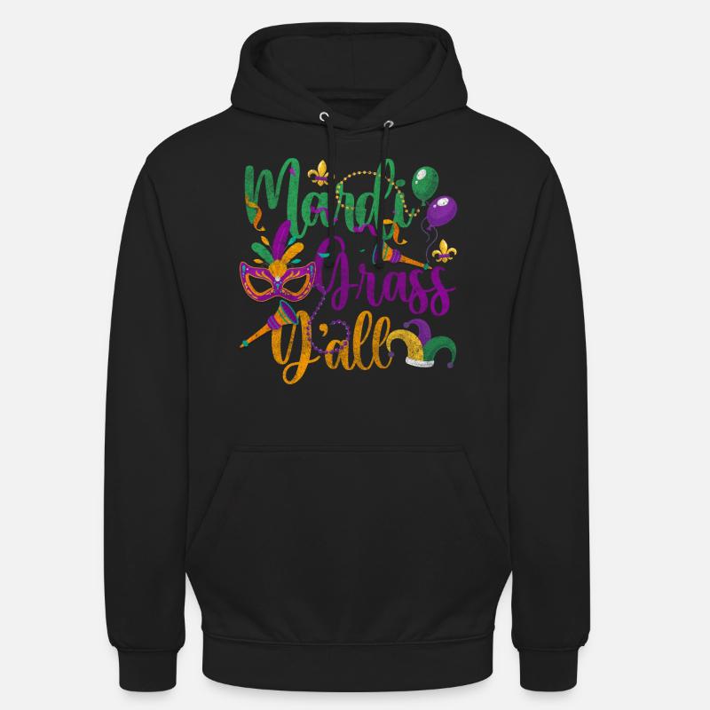 Parade Party Bunt Perlen - Unisex Hoodie - Schwarz