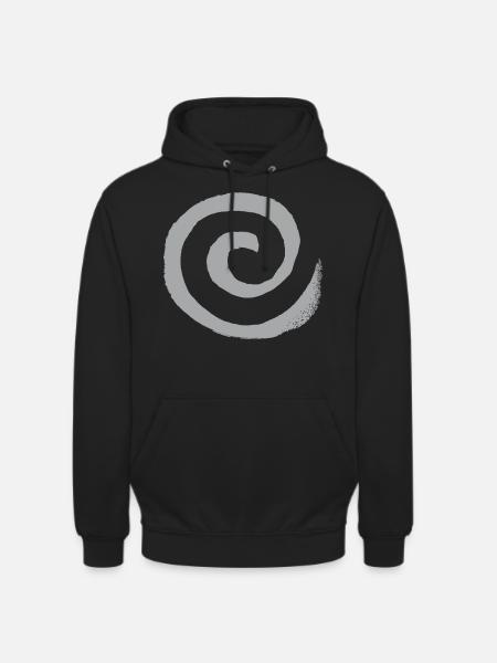 Spiral - Unisex Hoodie - black