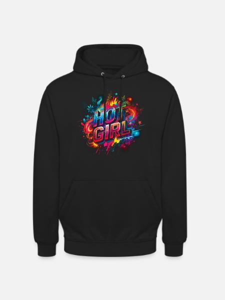 Hot Girl 1 - Unisex Hoodie - Schwarz