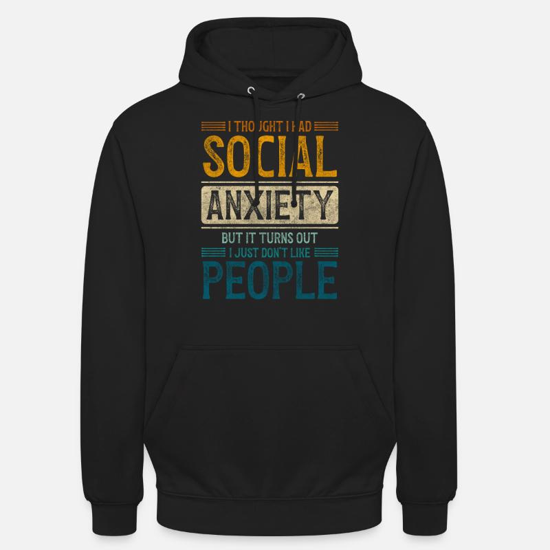 Unique Différent Drapeau Différent - Sweat-shirt à capuche unisexe - noir