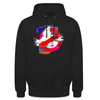 Ghostbusters Parasiten - Unisex Hoodie - Schwarz - Vorne - Alina (178cm) & Michal (187cm)