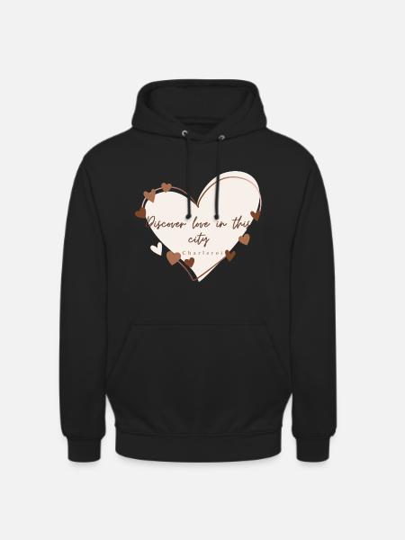 Discover love in this city - Unisex Hoodie - black
