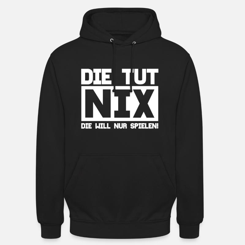Cela ne fait rien - Sweat-shirt à capuche unisexe - noir