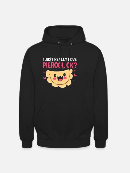 Pierogi Poland Polish - Unisex Hoodie - black