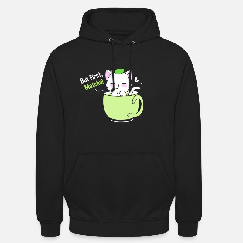 Matcha Tee - Unisex Hoodie - Schwarz