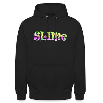 Slime - Unisex Hoodie - Schwarz - Vorne - Alina (178cm) & Michal (187cm)