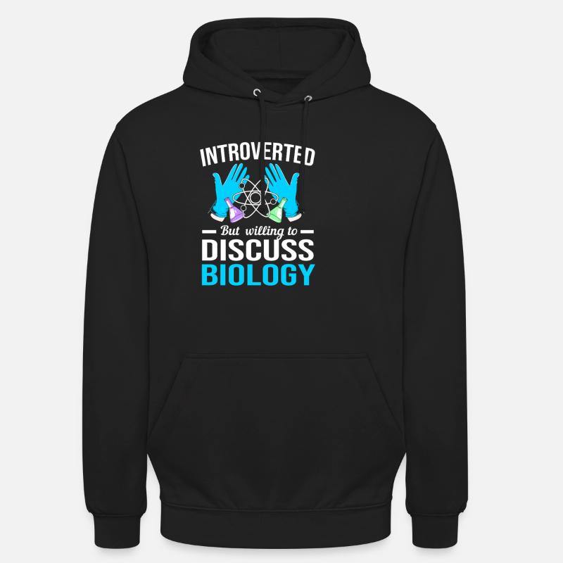 Molecule Structural Formula - Unisex Hoodie - black