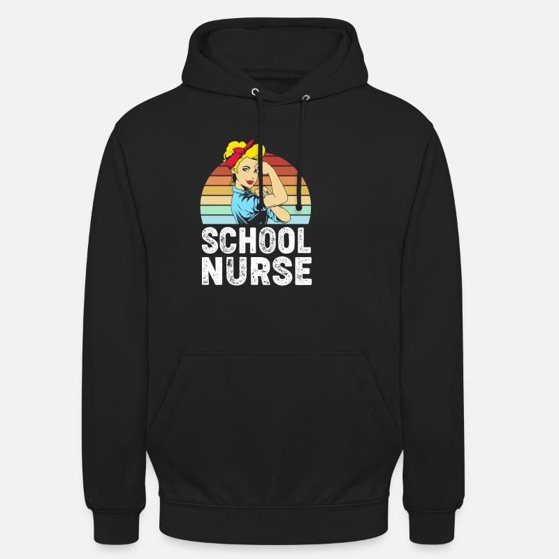 Krankenschwester Schule - Unisex Hoodie - Schwarz