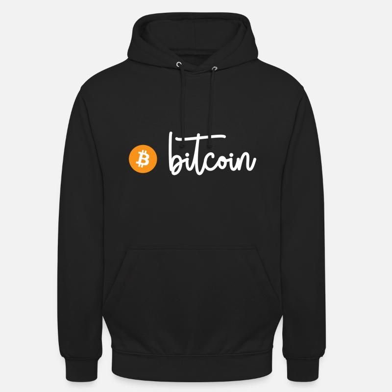 Bitcoin (Bitcoin) - Unisex Hoodie - Schwarz