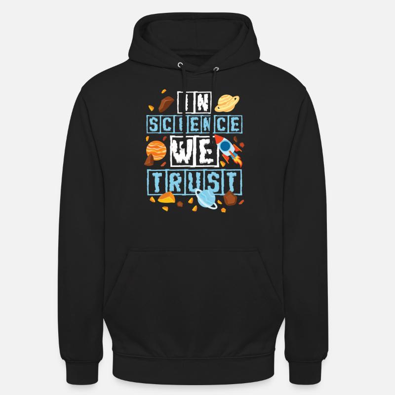 Navette spatiale Spaceuit SpaceShip Rocket - Sweat-shirt à capuche unisexe - noir