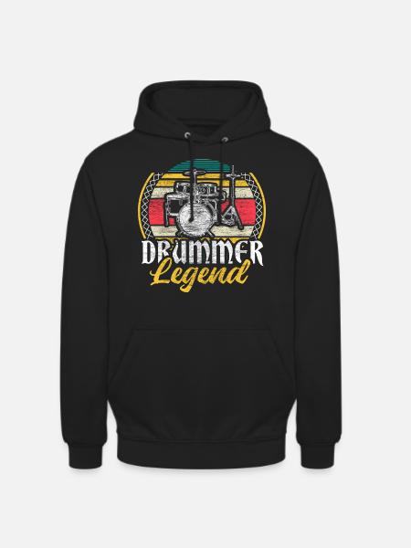 Drums Drumsticks Gift - Unisex Hoodie - black