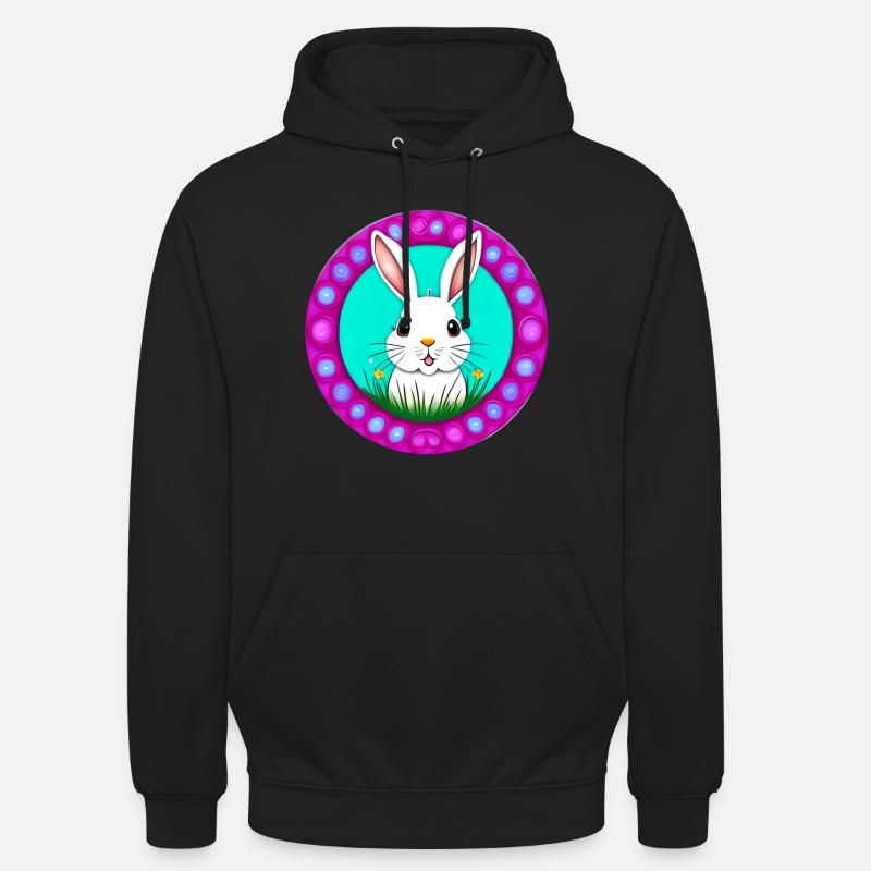 Easter with Easter - Unisex Hoodie - black