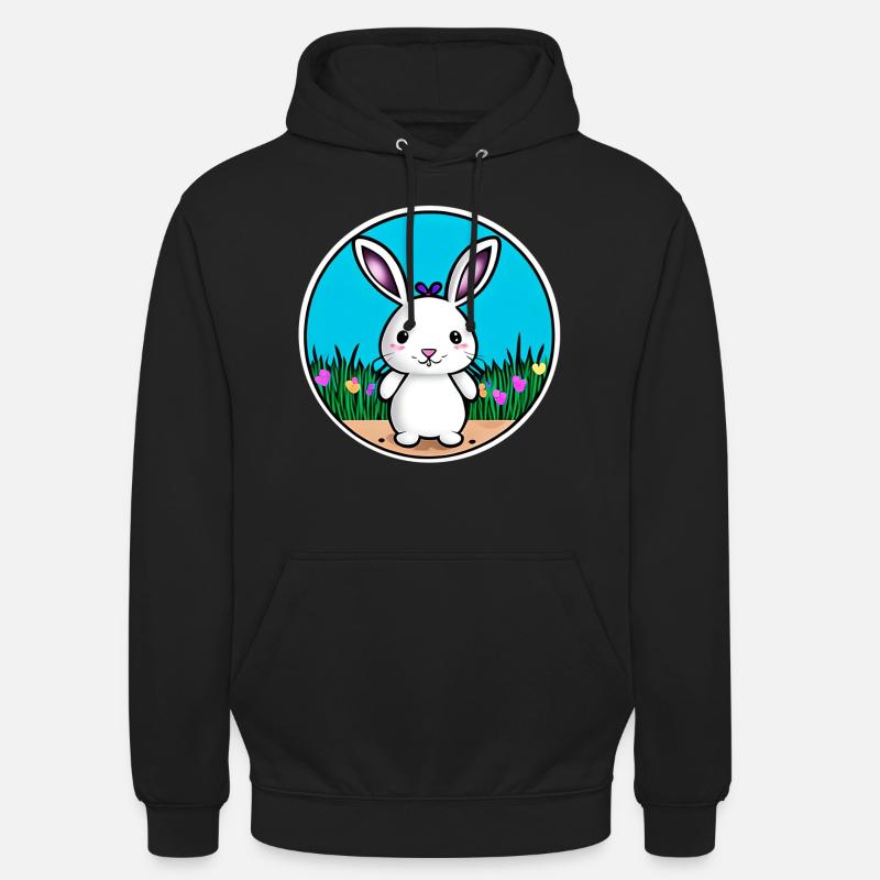 Little Easter White - Unisex Hoodie - black