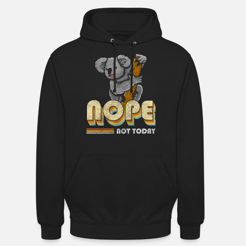 Koala Ours Ours de l’Outback - Sweat-shirt à capuche unisexe - noir