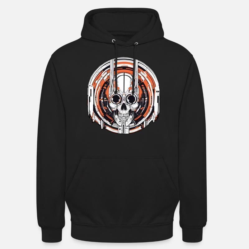 Techno Hardstyle Electro Robotique - Sweat-shirt à capuche unisexe - noir