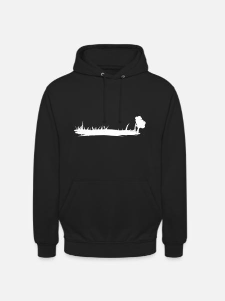 Soil Symbol Flower - Unisex Hoodie - black
