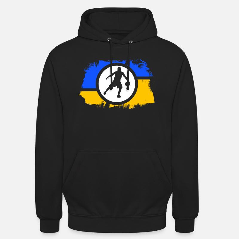 basketteur basketteur dunking-king - Sweat-shirt à capuche unisexe - noir