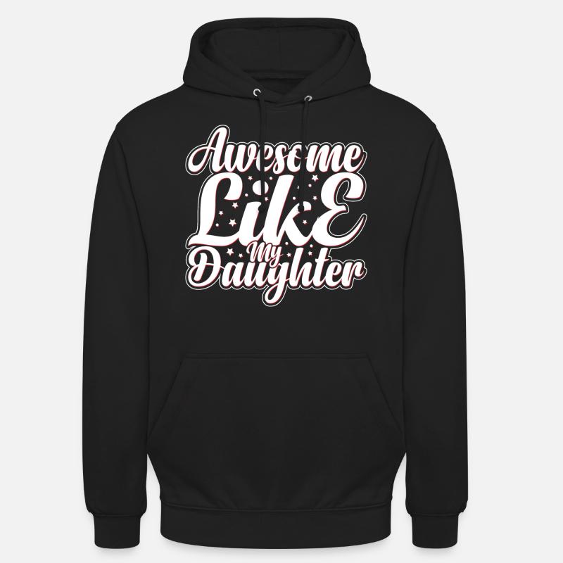Fête des Pères - Sweat-shirt à capuche unisexe - noir