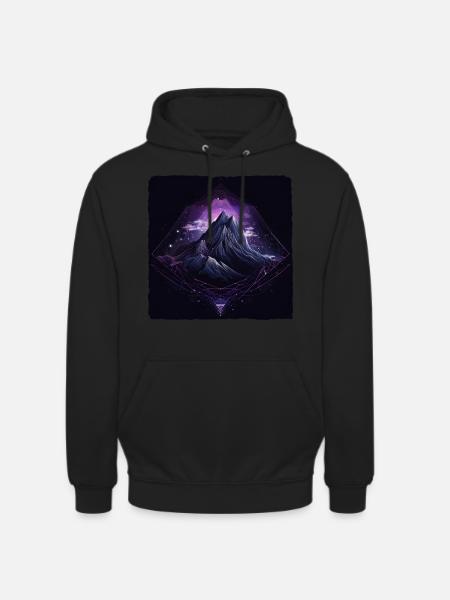Mountain - Unisex Hoodie - black