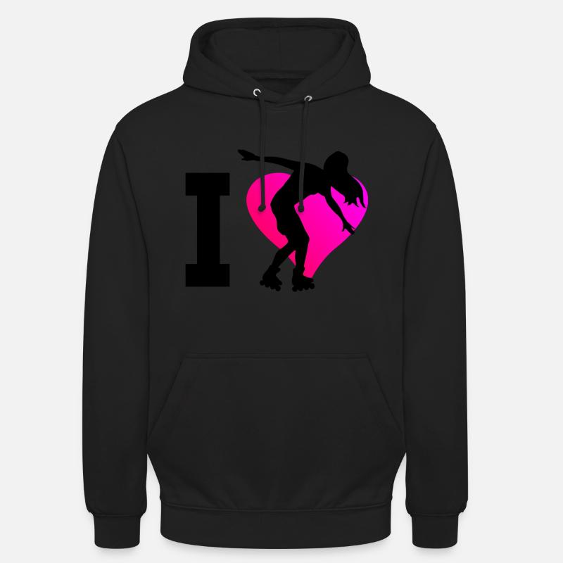 Roller Skating Roller Skates Roller Skating Rollerskat Unisex Hoodie