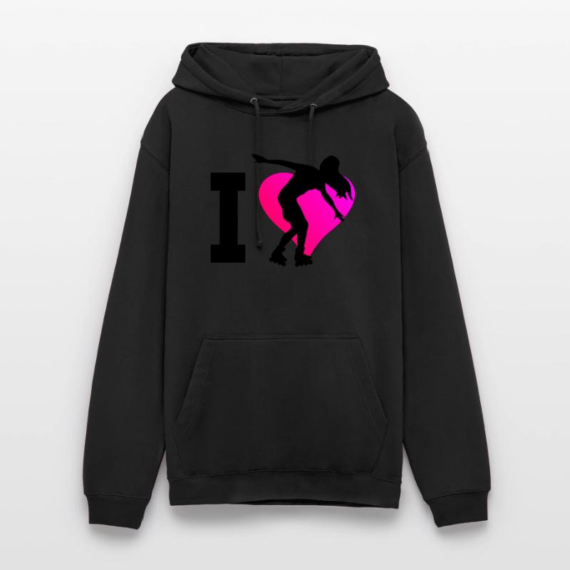 Roller Skating Rollers Roller Skating Rollerskat Sweat-shirt à capuche unisexe