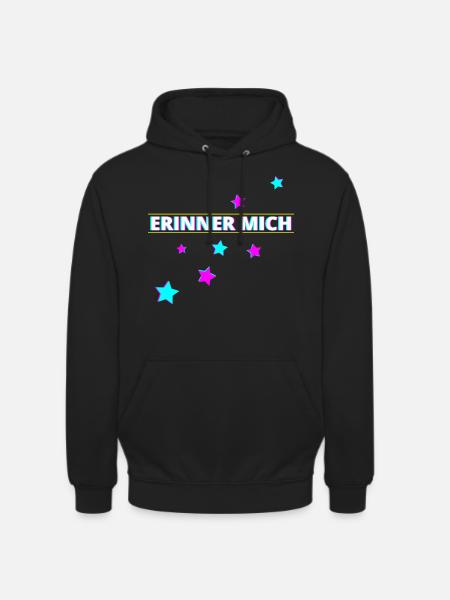 Erinner mich Party - Unisex Hoodie - Schwarz