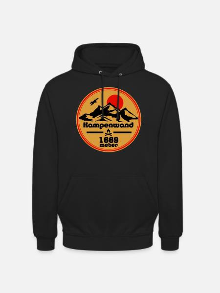 kampenwand - Unisex Hoodie - Schwarz