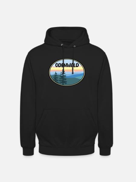 Odenwald - Unisex Hoodie - Schwarz